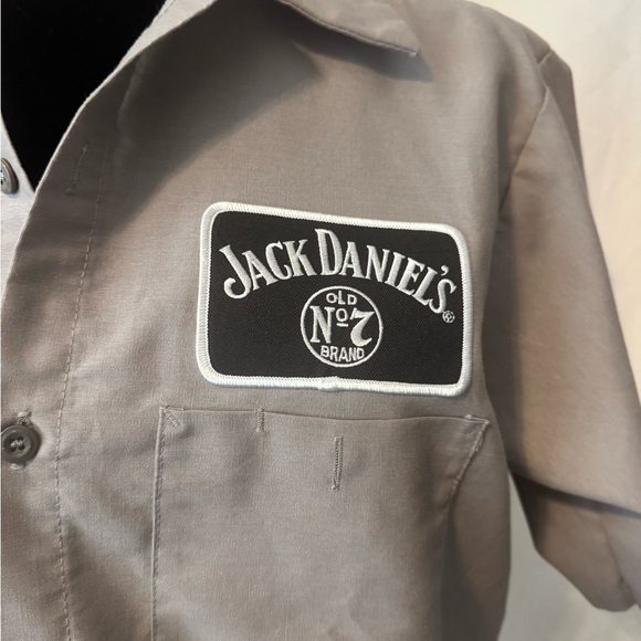 JACK DANIELS Old No 7 Whiskey
Embroidered PatchButton Up Size Medium - Picture 3 of 8